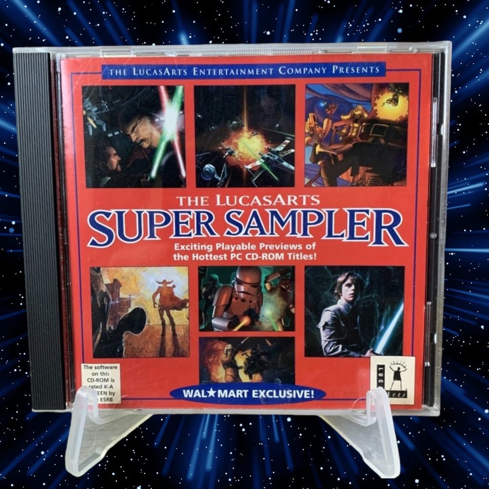 The LucasArts Super Sampler CD PC 7 Classics!